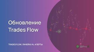 Обновление SBProX. Trades Flow, Линейка % и др.