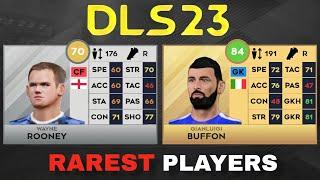 RAREST PLAYERS IN DLS 23! | DREAM LEAGUE SOCCER 23