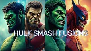 WHAT IF HULK  X WITH SUPERHEROS !
