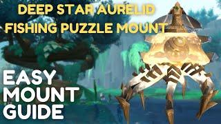 How to Summon Hirukon and get DEEPSTAR AURELID - Mount Guide 9.2 Zereth Mortis - Strange Goop WoW