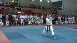 Shotokan Karate 2012 kata women 1st place Gojushiho-Sho Stepanova Alexandra (Perm)