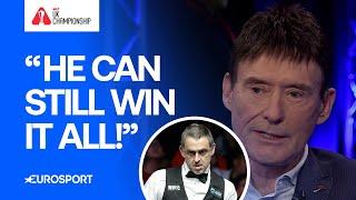 Jimmy White believes if Ronnie O'Sullivan produces his best form he will win it all! 