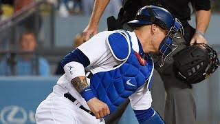 Grandal Frames Ridiculous K - Dodgers catcher Yasmani Grandal displayed his magnifi