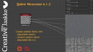 Free Fabric Generator Substance