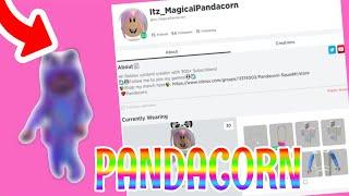 Becoming a PANDACORN on Roblox!