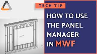 Using the Panel Manager