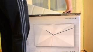 Smart TV Samsung UE32H6410 unboxing