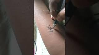 triple triangle tattoo vector | Tattoo Art By Rajan