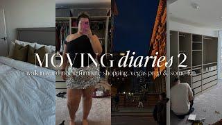 moving diaries: episode twohomeware shopping, walk in wardrobe & some fun