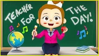 Let's Play TEACHER  Fun Learning Song For TODDLERS & KIDS