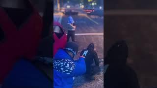 GTA 5 Online Rp/ Dude gets ran down by Crip leader