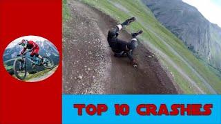 TOP 10 MTB Crashes |  Compilation of our best MTB Fails & Crashes of 10 Years