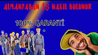 ALMANYA'DA İŞ BULMA TEKNİKLERİ