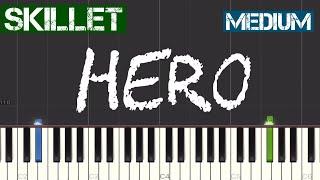 Skillet - Hero Piano Tutorial | Medium