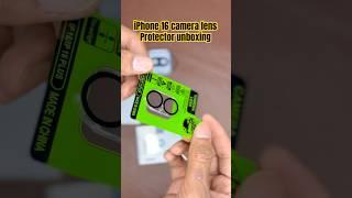 iPhone 16 camera lens protector unboxing #unboxing #iphone16 #cameralensprotector