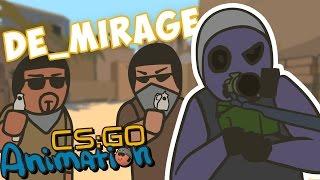 CS ANIMATION: DE_MIRAGE (COUNTER-STRIKE PARODY)