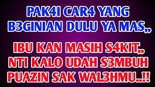 Kisah Nyata  Menjaga Ibu Mertua Saat Perawatan di Rumah Sakit || Cerita Romantis