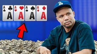 The 5 SICKEST QUADS Poker Hands!