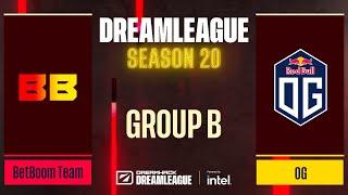 Dota2 - BetBoom Team vs OG - Game 1 - DreamLeague Season 20 - Group B