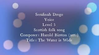 PMF 2021 - Serafinah Drego - Voice, List A