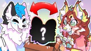 FAE FURSUIT UNBOXING!!! Trade with SKYEHIGH STUDIOS!