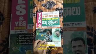 perspective education book Telangana