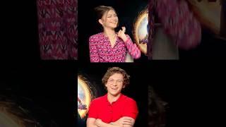 Zandaya learned English slang from Tom Holland.#Zandaya#Tom Holland#short
