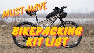 The BARE MINIMUM you need to go Bikepacking!