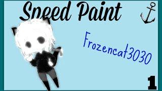 Speed Paint| Frozencat3030| 1st Speed Paint!