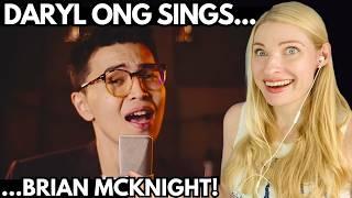 Vocal Coach Reacts: DARYL ONG 'Brian McKnight Medley - Incredible Vocals & Arrangement!