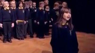 Autistic girl's angelic singing voice stuns the world