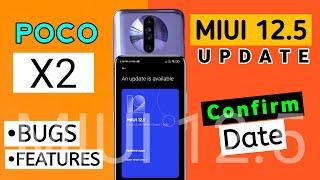 Poco X2 Miui 12.5 Update [ Confirm Date ] Poco X2 New Update MIUI 12.5 #PocoX2 #X2