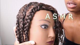 ASMR | Mannequin HairPlay‍️ | Tingly Braiding & Unbraiding Hair