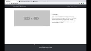 How to create a multi-page website using React.js ← CodeARIV