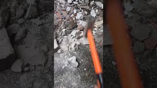 Smashing Rocks with a Hammer Quick and Easy