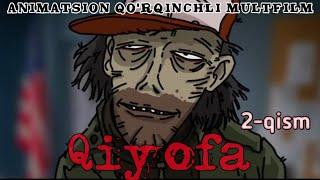 QIYOFA 2-qism | animatsion multfilm | horror cartoon | qo'rqinchli multfilm | qo'rqinchli multik