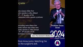 Surgical Treatments of Aortic Root Aneurysms: 2024 London Core Review Cardiothoracic Surgery Course