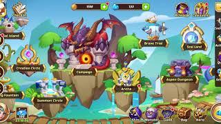 Idle heroes journey to E5 Valkyrie and ASMR.