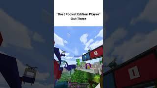 Best Pe Player Out There | Pixel XD |  #minecraft