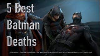 The 5 Best Deaths Of Batman