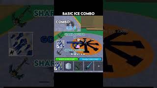 BASIC ICE COMBO | BLOX FRUITS