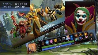 Using Invoker in Guardian Bracket is Insanely ez game #dota2 #dota2gameplay #ti11