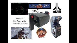 GRS ATARI Star Wars Arcade Yoke Controller, Save the Galaxy!