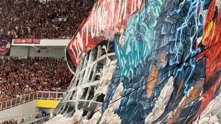 BTS Naiknya Koreo Suporter Timnas Indonesia vs Jepang di Tribun Utara di GBK