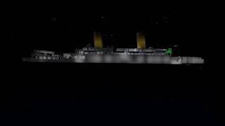 R.M.S. Ship Wreck Sinking in simulator