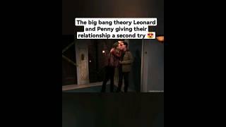 The big bang theory Leonard and Penny cute moment