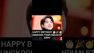 happy birthday jungkook from indian bts army #jungkook #bts #btsarmy #bighit