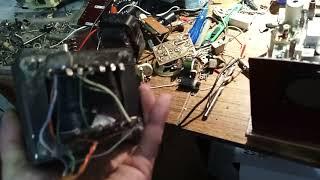 трансивер Альбатрос мини-ламповый,работа на прием и мои ошибки в монтаже..