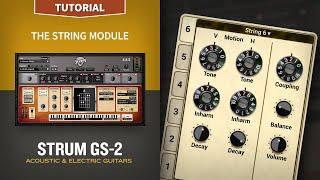 Strum GS-2 Tutorials—The String Module