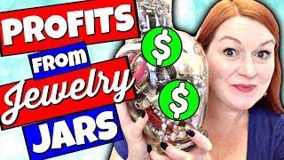 Goodwill Jewelry Jar Sales Update - Make Money on Jewelry Jars?